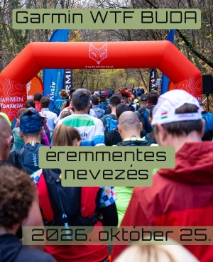 ÉREMMENTES aszfalt 10 km Garmin WTF Buda 2026